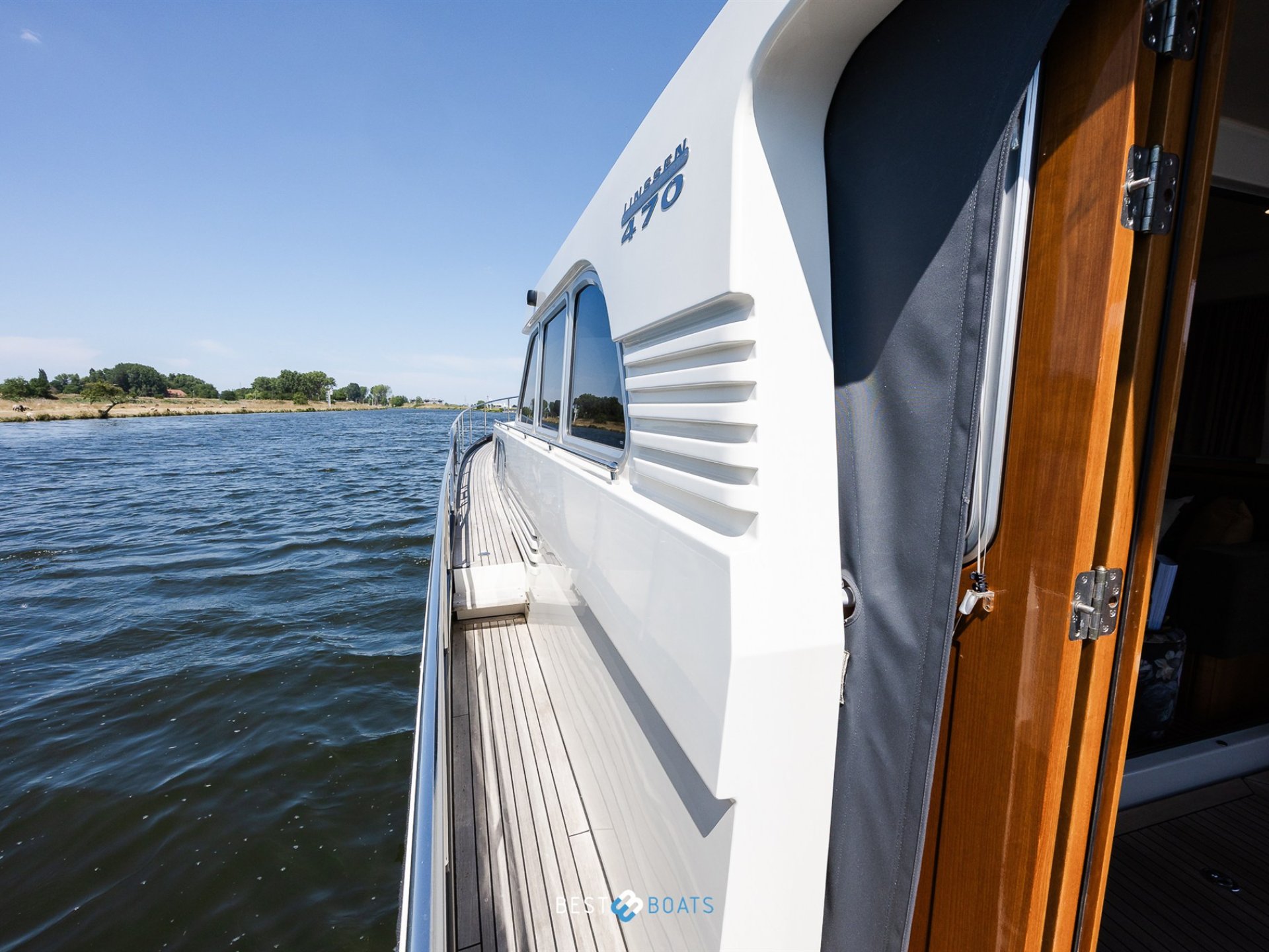 Linssen Grand Sturdy 470 Sedan Wheelhouse