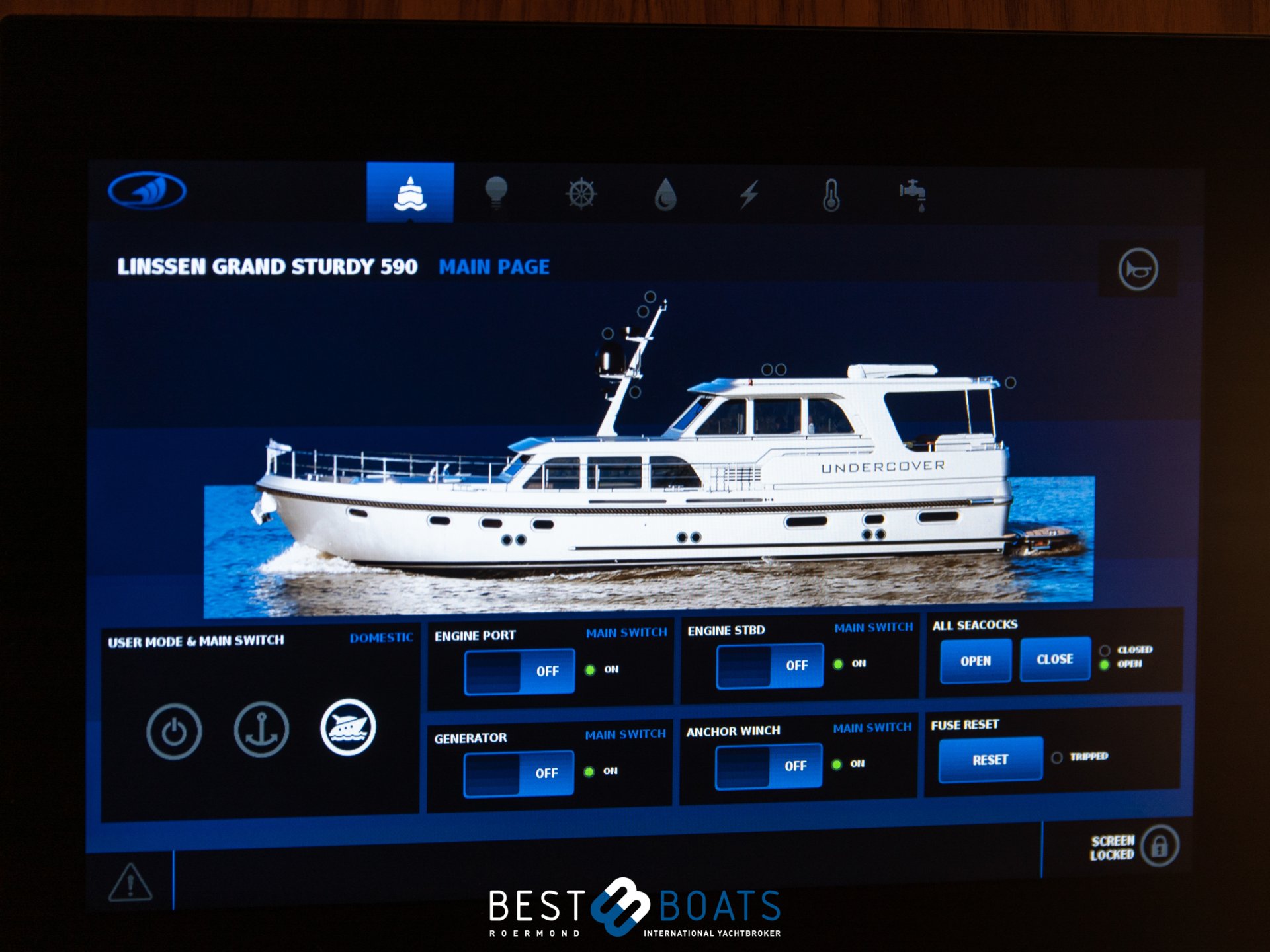 Linssen Grand Sturdy 590 AC Wheelhouse
